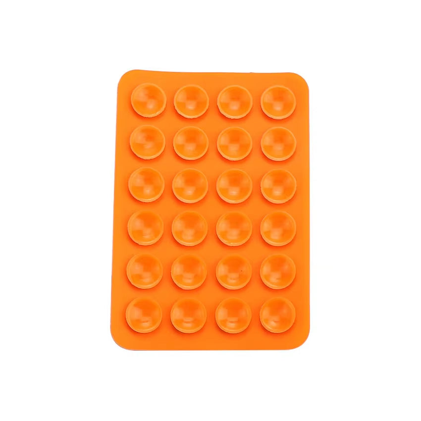 Double Side Silicone Phone Case Holder Suction Pad Mobile Phone Adhesive Rubber Sucker Bracket for Selfies Phone Accessory