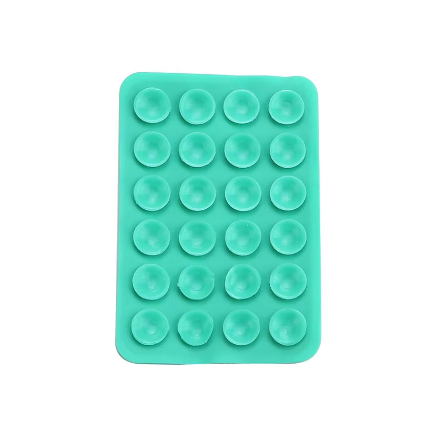 Double Side Silicone Phone Case Holder Suction Pad Mobile Phone Adhesive Rubber Sucker Bracket for Selfies Phone Accessory