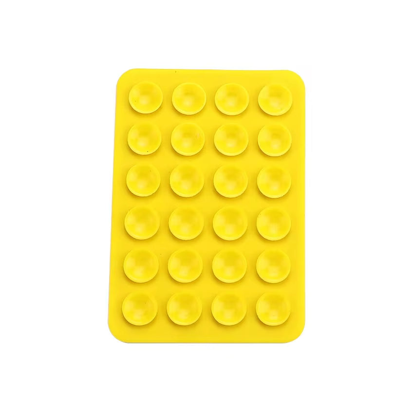 Double Side Silicone Phone Case Holder Suction Pad Mobile Phone Adhesive Rubber Sucker Bracket for Selfies Phone Accessory