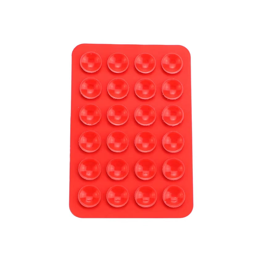 Double Side Silicone Phone Case Holder Suction Pad Mobile Phone Adhesive Rubber Sucker Bracket for Selfies Phone Accessory