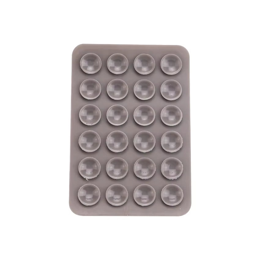 Double Side Silicone Phone Case Holder Suction Pad Mobile Phone Adhesive Rubber Sucker Bracket for Selfies Phone Accessory