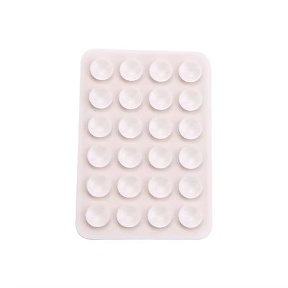 Double Side Silicone Phone Case Holder Suction Pad Mobile Phone Adhesive Rubber Sucker Bracket for Selfies Phone Accessory