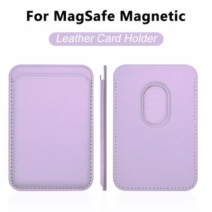 Luxury for Magsafe Magnetic Leather Wallet Case for Iphone 13 12 16 14 Pro Max 15Pro S24 Card Holder Phone Bag Cover Accessories