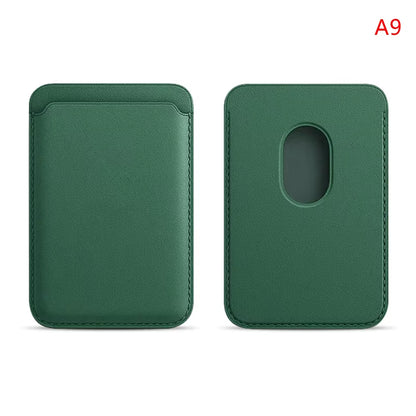 Luxury for Magsafe Magnetic Leather Wallet Case for Iphone 13 12 16 14 Pro Max 15Pro S24 Card Holder Phone Bag Cover Accessories