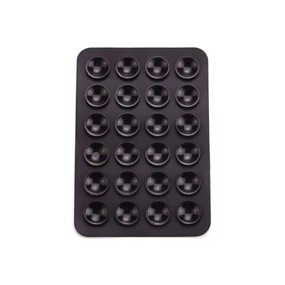 Double Side Silicone Phone Case Holder Suction Pad Mobile Phone Adhesive Rubber Sucker Bracket for Selfies Phone Accessory