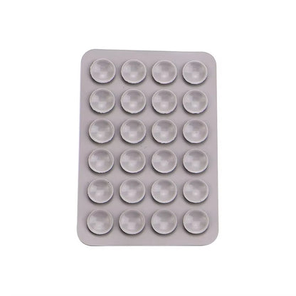Double Side Silicone Phone Case Holder Suction Pad Mobile Phone Adhesive Rubber Sucker Bracket for Selfies Phone Accessory