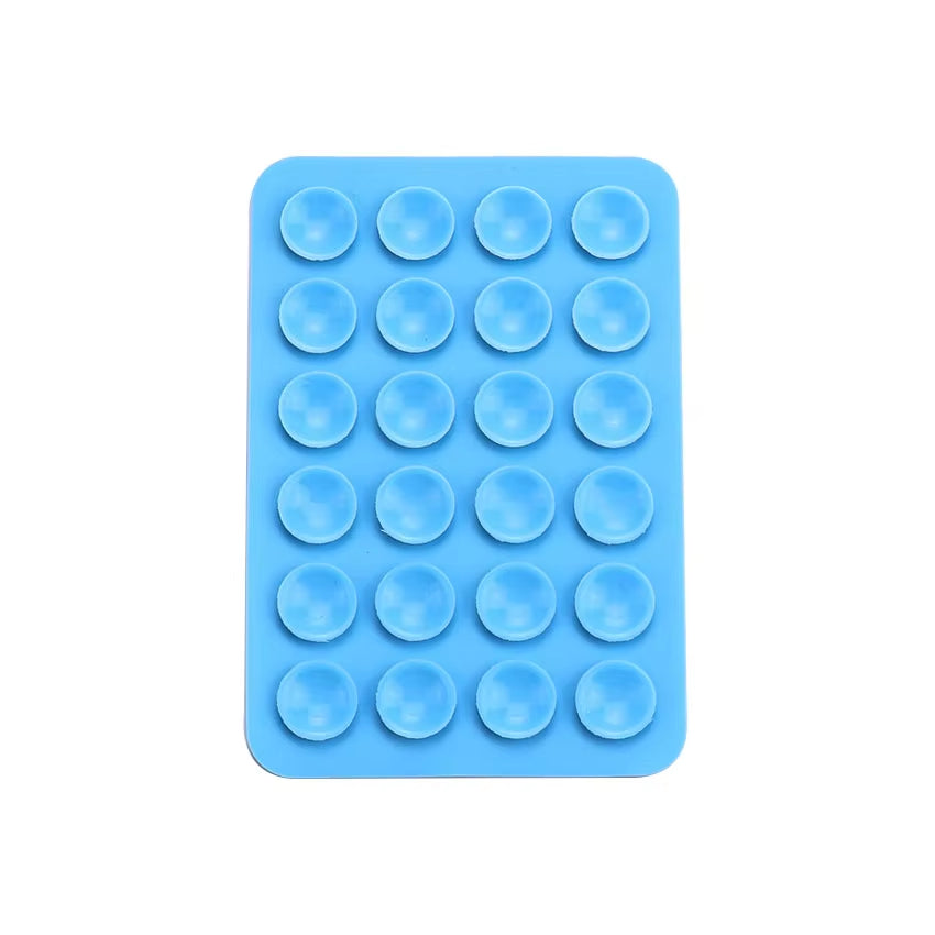 Double Side Silicone Phone Case Holder Suction Pad Mobile Phone Adhesive Rubber Sucker Bracket for Selfies Phone Accessory