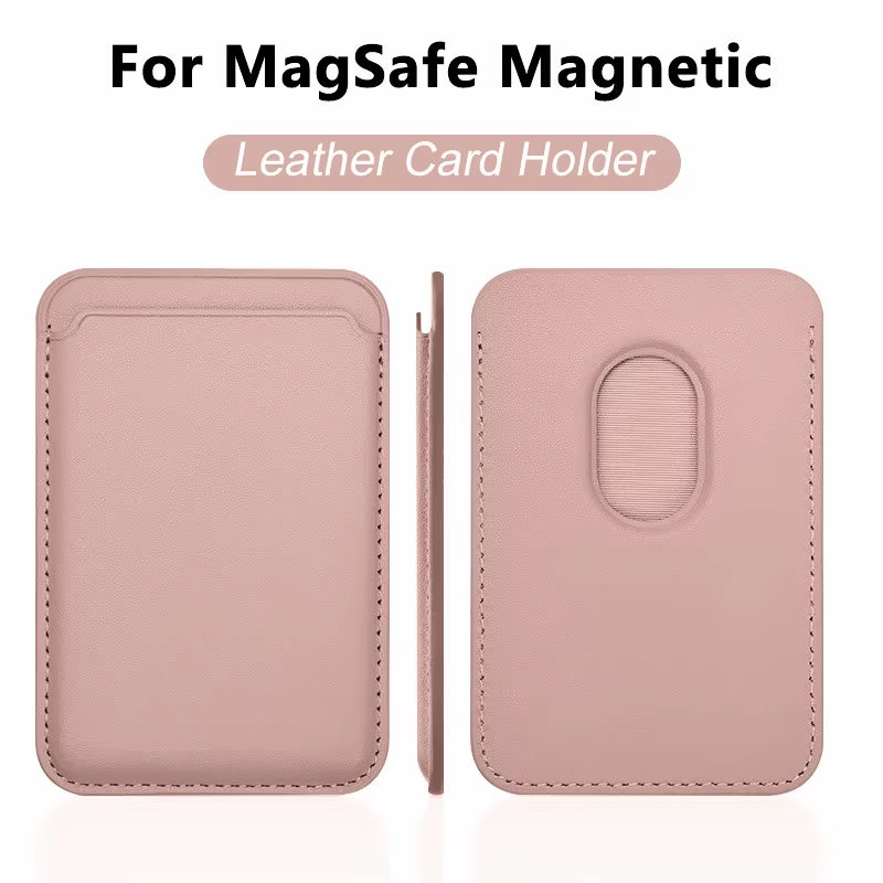 Luxury for Magsafe Magnetic Leather Wallet Case for Iphone 13 12 16 14 Pro Max 15Pro S24 Card Holder Phone Bag Cover Accessories