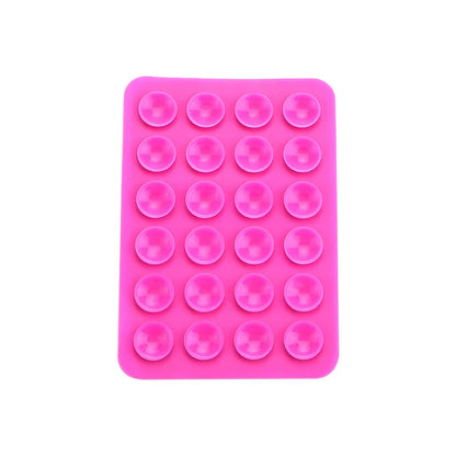 Double Side Silicone Phone Case Holder Suction Pad Mobile Phone Adhesive Rubber Sucker Bracket for Selfies Phone Accessory