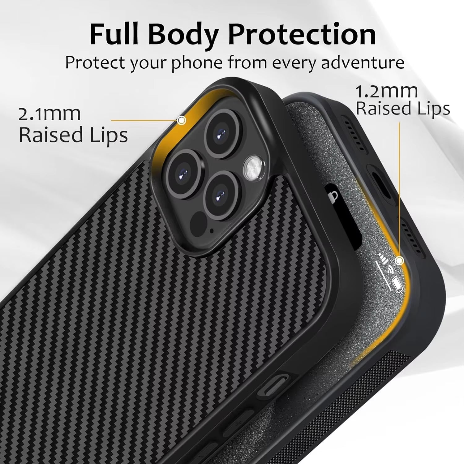 carbon fiber cover with magsafe