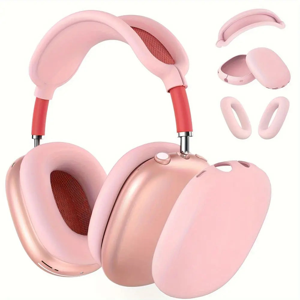 3 in 1 Soft Silicone Skin Protector Headphones Case for Airpods Max Cases anti Scratch Shockproof Earphone Cover Accessories