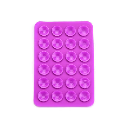 Double Side Silicone Phone Case Holder Suction Pad Mobile Phone Adhesive Rubber Sucker Bracket for Selfies Phone Accessory